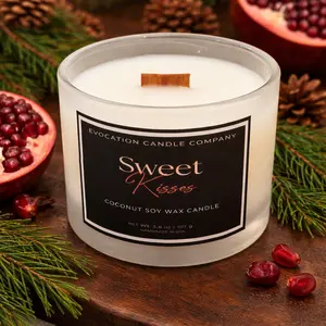 Sweet Kisses Coconut Soy Wax Candle