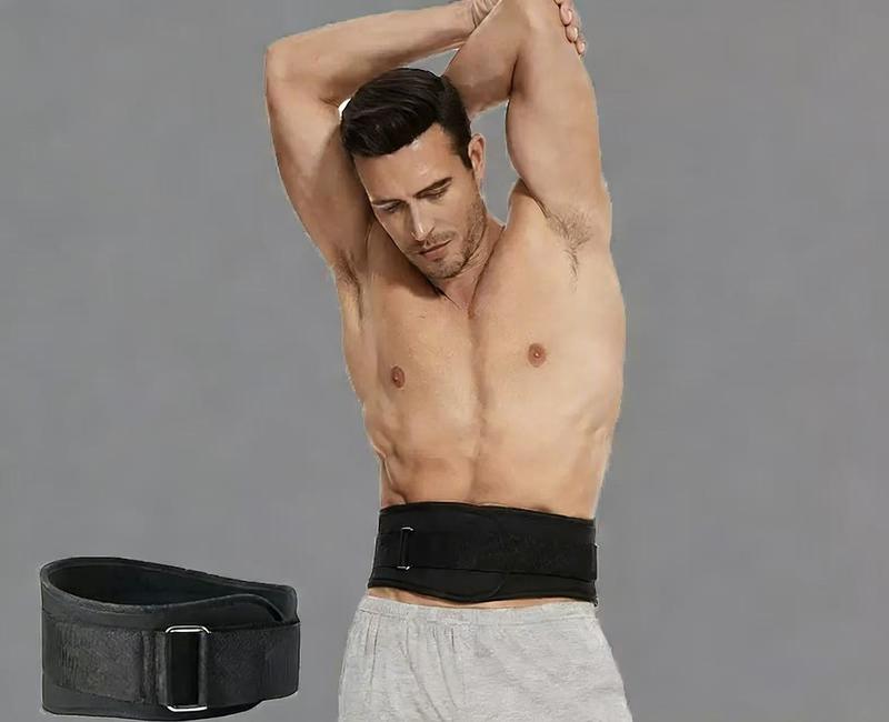 Support waist trainer beltsweat elastic waistband commercial gym PremiumTrimmer Belt for Fitness Gym Essential Muscle TrainingEquipment Adjustable Weight Lifting Belt with Double D-ring Buckle for Squats Dumbbell & Barbell F Control Waist Trainer Tummy