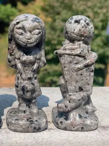 Halloween Carvings | Yooperlite Nightmare, Skeleton, Crystals, Halloween, UV Reactive Active, Christmas
