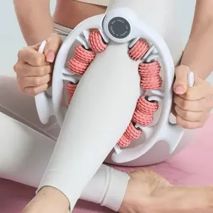 14 Wheels Leg Massager, Leg Massage Roller, Leg Meridian Relaxation and Muscle Stretching Tool, Gift for Women Men, Body Care