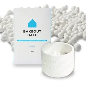 Odor Absorber Balls Clean Cotton Blue and Scentpuri Odor Container Set