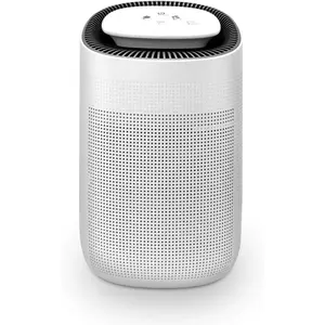 Sorbi 1000ml Air Dehumidifier w/Purifying Function, True HEPA Filter, Auto Shutoff, Touch Control Adjustable Air Speed, Ultra-Quiet, Ideal for Closets & Bathrooms