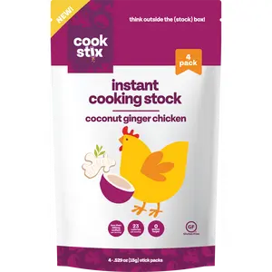 Coconut Ginger Chicken Stock - 4 Stix