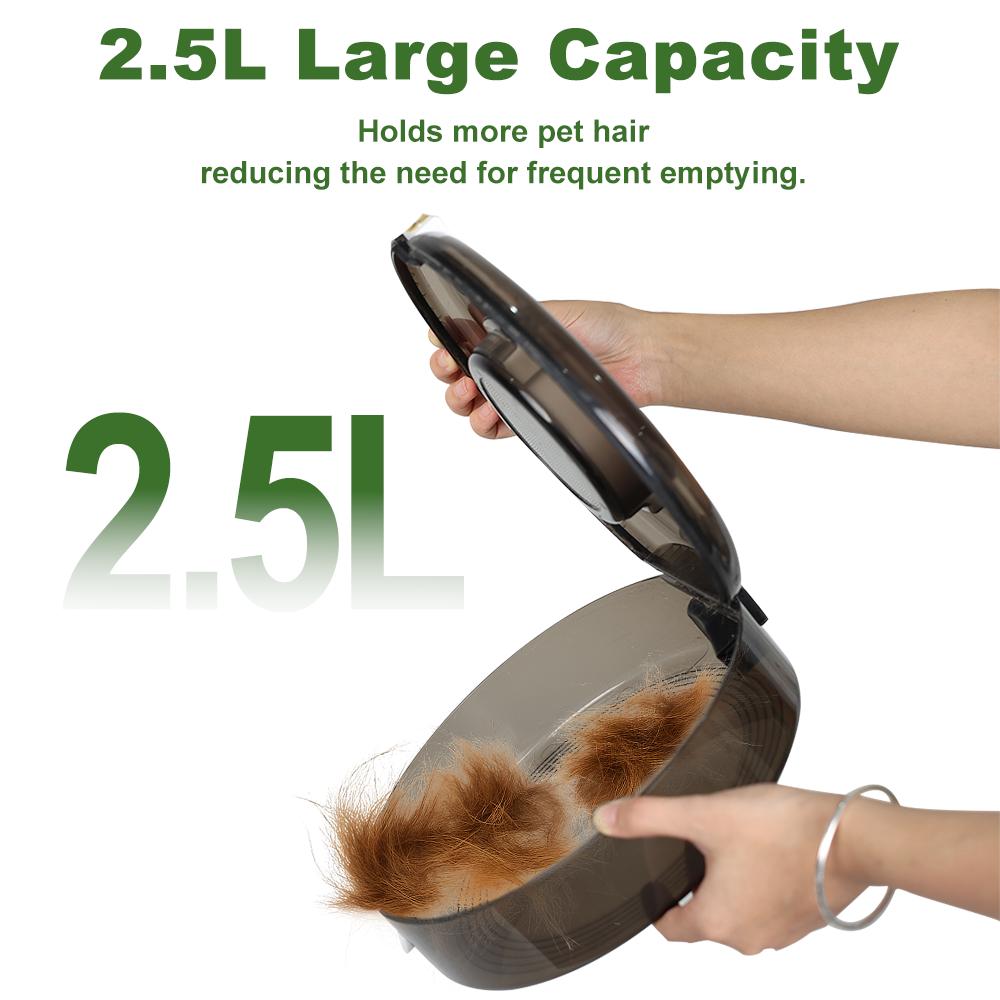 【Buy 1 Get 1 Free Gift】Catboxy Nova P1 5-in-1 Professional Cat Stuff Dog Products Pet Grooming Kit Dry Brush Trim Vacuum Clean Quiet Efficient All-in-One Solution for Pet Hair  2-Year Warranty