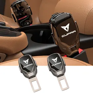 Car Seat Belt Clip Extension Car Buckle Extender Seatbelt Lock Buckle Plug Car Accessory For Cupra Formentor Cupra Leon BORN MK3.5 Ateca Mii SC Cupra R