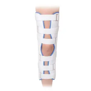 Advanced Orthopaedics Premium Knee Immobilizer with Rigid Stays, Lightweight & Comfortable Brace for Injury Recovery & Stabilization, 2X-Large (23"-25")