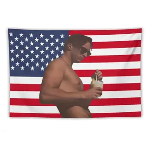 Fun Drew Star Starkey Flag Tapestry Poster Suitable for College Dormitory Cave Bedroom Living Room Bedroom Background Rafe Star Cameron Flag Tapestry Gift for Fans