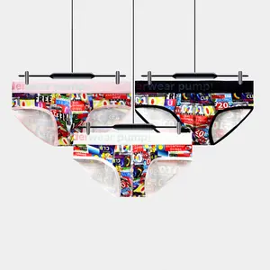 Men's 3-Pack Low-Waist High-Cut Briefs Set - Fashion, Sexy Menswear with 60/35/5 Nylon-Cotton Blend Grid, Hip-Raise Casual Underwear in Black/White/Pink for Summer Outdoor Activities, Low-Waist Men's Briefs, Blend Men's Briefs