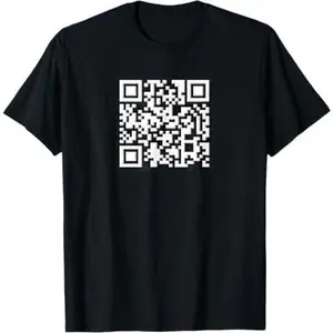 QR President Trump Dance Code Funny T-Shirt
