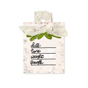 Baby Measurement Chart Hang Tag Ornament