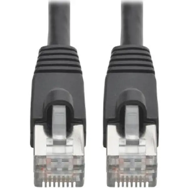 Tripp Lite N262-001-BK High-Speed 1 ft. CAT6A Snagless Shielded STP Network Patch Cable, Black