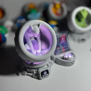 Mewtwo Pod with graded card holder