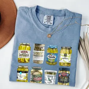 Comfort Colors Vintage Canned Pickles T-shirt, Pickle Shirt, Pickle Jar Tee, Foodie Shirt, Women Gift