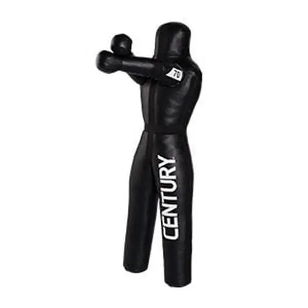 Century 101670 Unisex Adults' Martial Arts Grappling Dummy, 70 lb - Black, Throwing-Ready with Laced Stitching