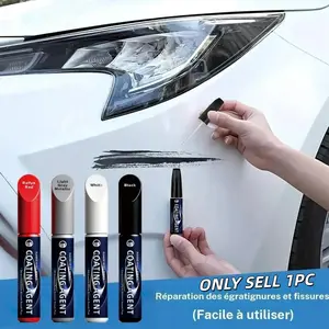 Car Scratch Repair Pen, 2-In-1 Paint Fix Tool, Deep Scratch Remover & Color Restoration, Vehicle Use, Car Detailing Tools, Single Unit