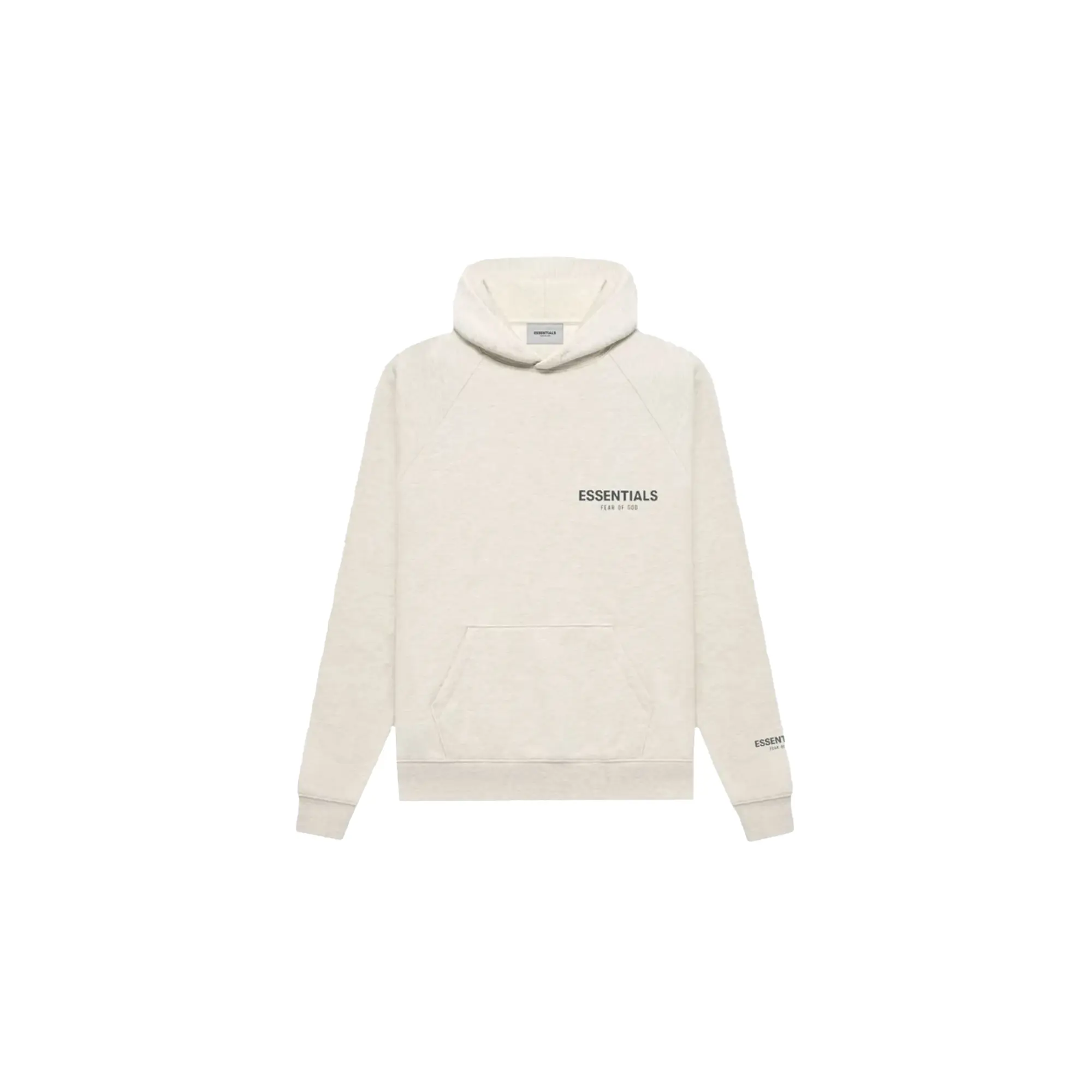 Men's Light Oatmeal Hoodie "LIGHT OATMEAL" FGMH9002