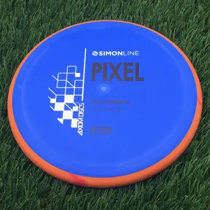 Axiom Electron Soft Pixel with SimonLine Stock Stamp - 170.6g - Orange Rim Blue