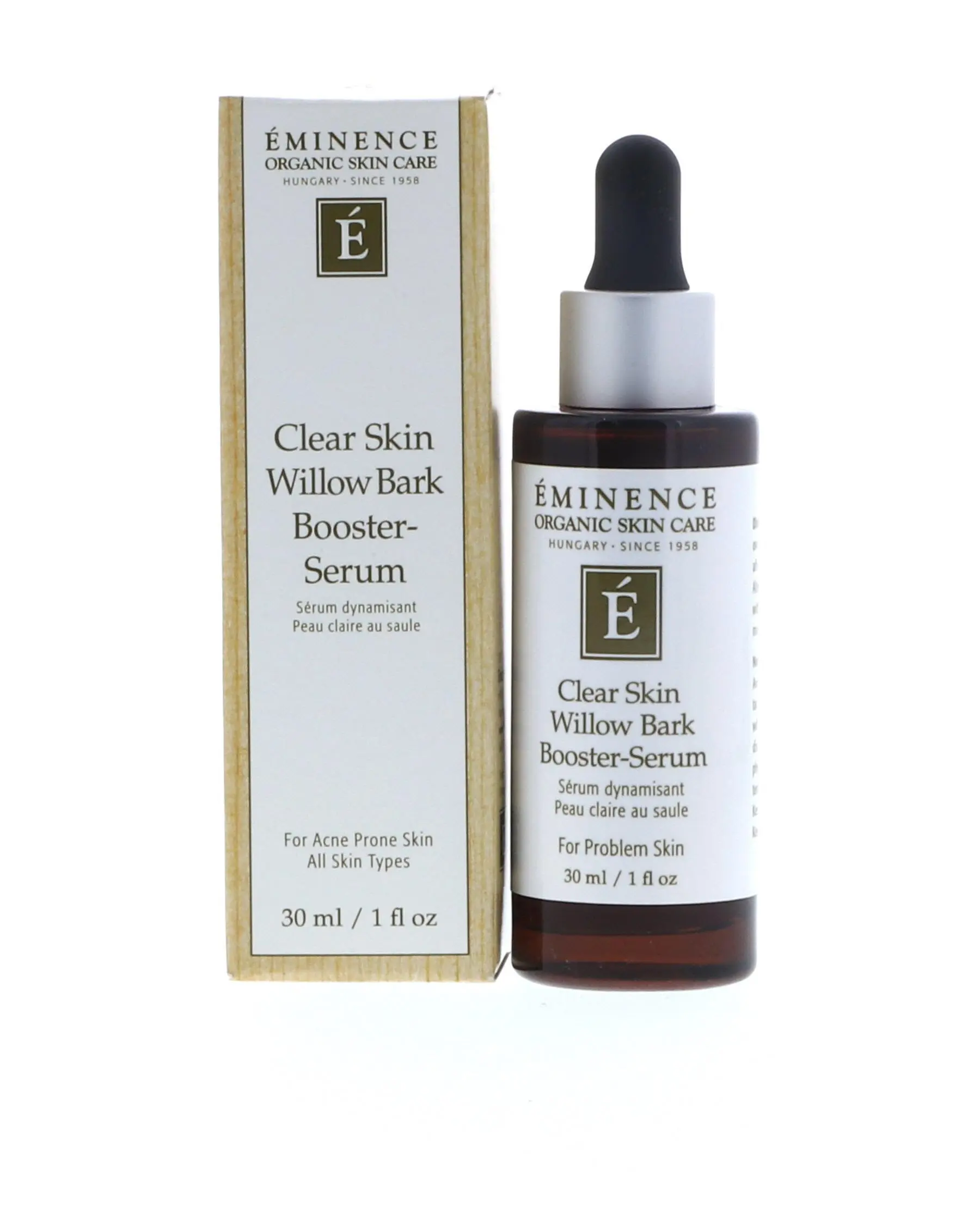 Eminence Clear Skin Willow Bark Booster Serum, 1 oz