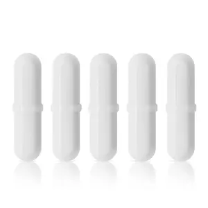 5 Pcs 30mm(1.18 inch) B PTFE Magnetic Stirrer Mixer Stir Bar,White Color,Laboratory Bar,Stir Plate Bar,Stir Bars…