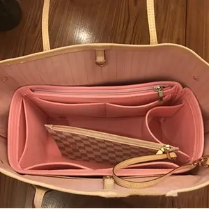 1pc Portable Inner Bag, Liner Storage And Sorting Divider Bag, Perfect Storage Bag In Shoulder Bag