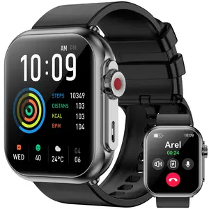 【QONBINK】 Smartwatch watches for men Smartwatches from China with HD Display and Health Tracking, Ideal for Wearable Use