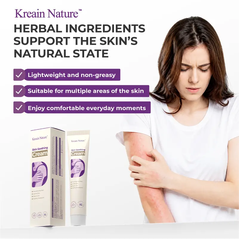 Kreain Nature 3 Skin soothing gel, with natural and gentle ingredients, suitable for daily use
