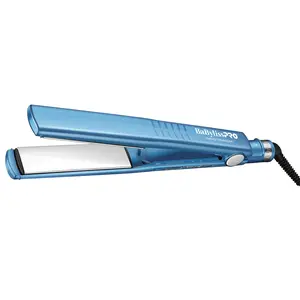 BaBylissPRO Dual-Ionic 1¼″ Flat Iron – Model BNT9125TUC – Pro Sleek Straightener with Dual-Ionic Plates for Smooth, Frizz-Free Styling