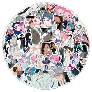 50Pcs Anime Alien Stage Stickers Till Ivan DIY Stickers Scrapbooking Phone Luggage Skateboard Waterproof Decals