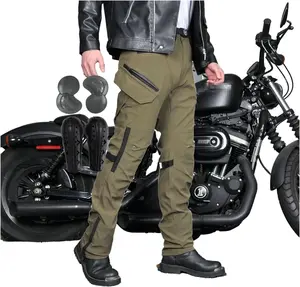 Motorcycle Riding Jeans Armor Racing Cycling Pants Adventure Pants Multi-Pocket, CE Armored, Touring Biker