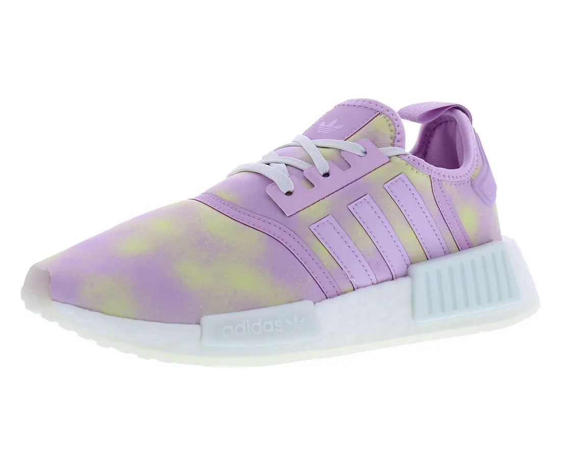 Adidas NMD R1 GS Girls' Sneakers, Trendy Kids' Athletic Trainer Footwear with Laces for Sports & Outdoor Activities, Footwear Athletic Trainer, Trendy Trainers
