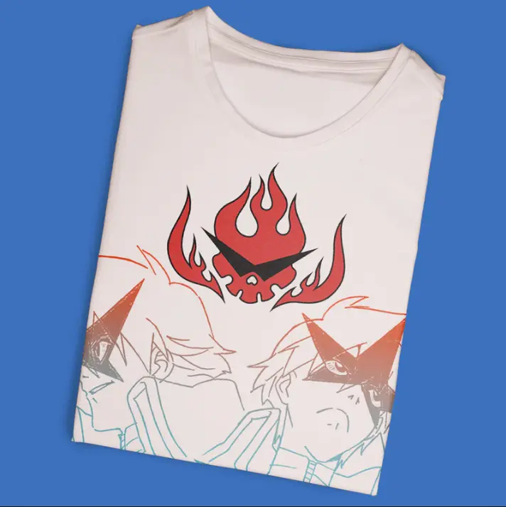 Anime Japanese Vintage Graphic Tee, Simon Tshirt, Tengen Toppa Gurren Lagann Shirt, Manga Anime Shirt, Unisex Cotton T-Shirt, Anime Clothing, Trendy T-Shirt, Gift T-Shirt Top Menswear Womenswear Streetwear