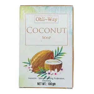 Ohli~Way Coconut Soap – 100gm for Spiritual Healing &amp; Purification