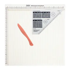 Bira Multi-Purpose Scoring Board & Score and Fold Tool， 12 x 12 inch