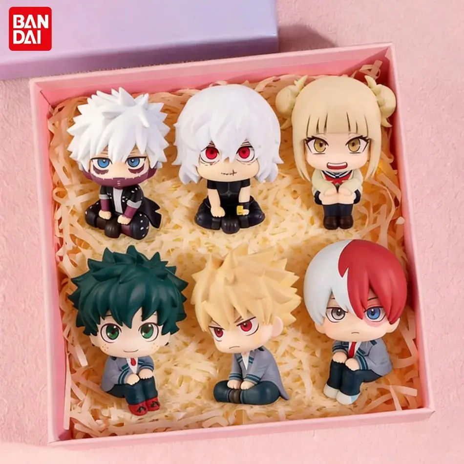 My Hero Academia (MHA) bandai Tomura Shigaraki / Izuku Midoriya / Katsuki Bakugo Cute Chibi PVC Figurine | Collectible Toy Model