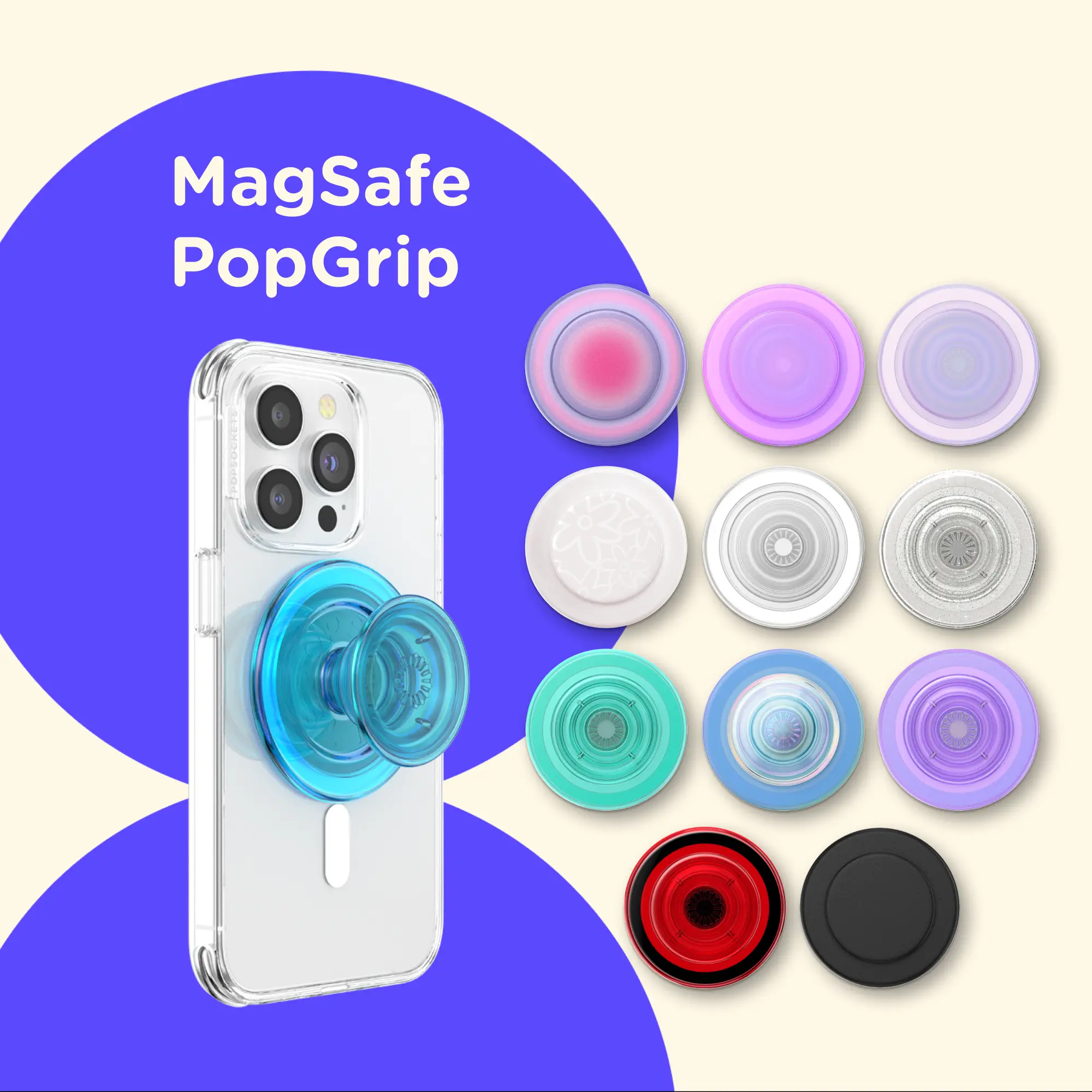 PopGrip for MagSafe - Magnetic Phone Grip and Phone Stand - PopSockets