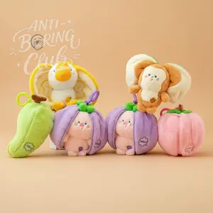 20 Fruit to Animal Keychain | Gift idea