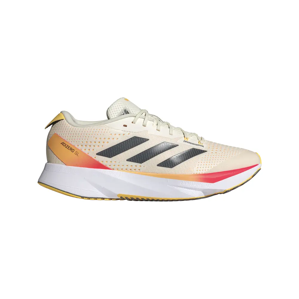 adidas Mens Adizero Sl Running Sneakers Shoes - Beige