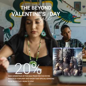 "Nochimpa" is a word in the tongue of the Aztecs that means "Together Forever" Bridgetown Trading Company is proud to honor our roots by introducing this lates Tumbler to our line of drink ware.