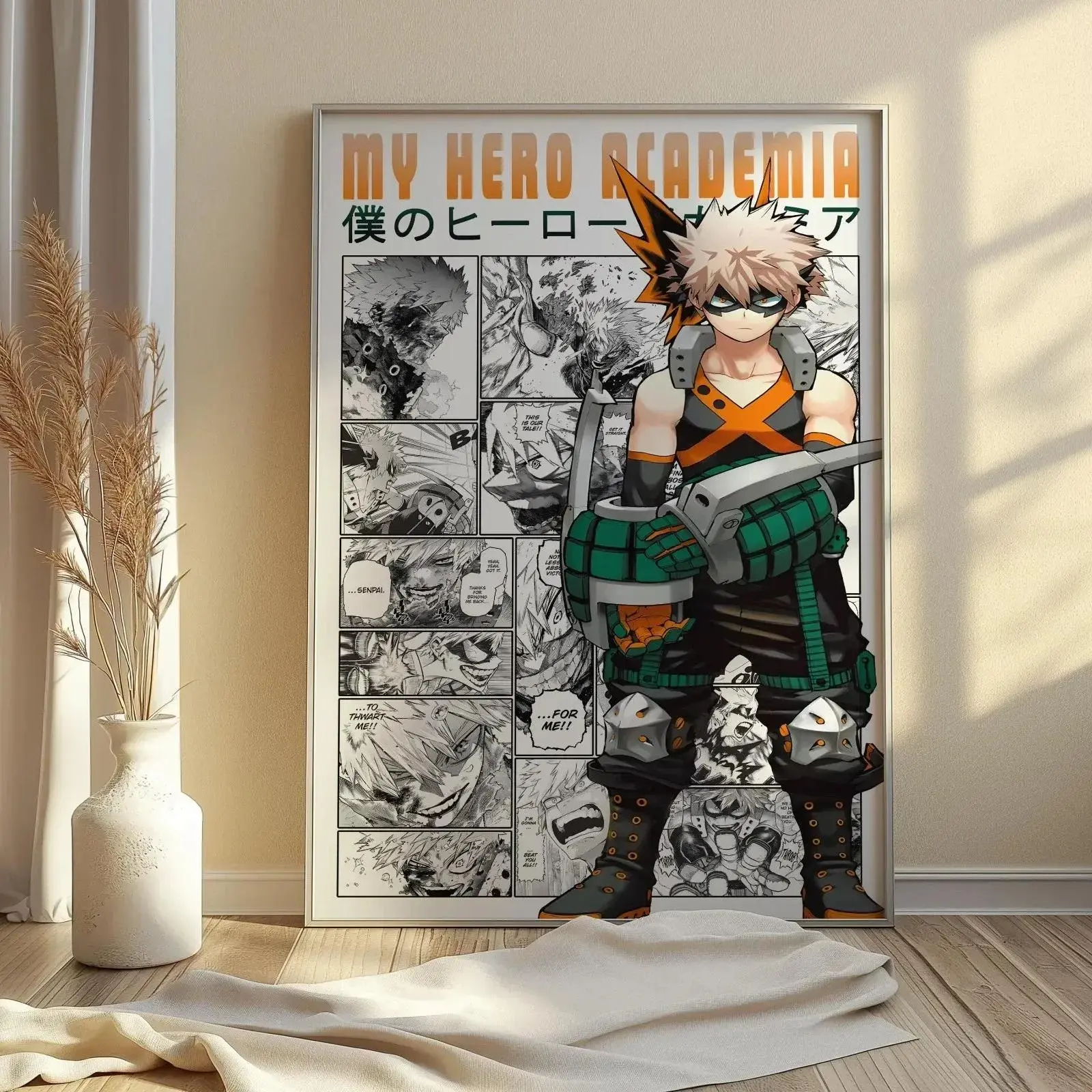 [Sale Up to 50%] Katsuki Bakugo Poster My Hero Academia Matte Anime Print Manga Art All Sizes - No Frame