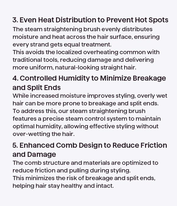 Wavytalk Steamline Pro Steam Hair Straightener Brush Hair Straightening Comb with Scrunchie and Glove Wavytalk Steamline Pro Steam Hair Straightener Brush Hair Straightening Comb with Scrunchie and Glove