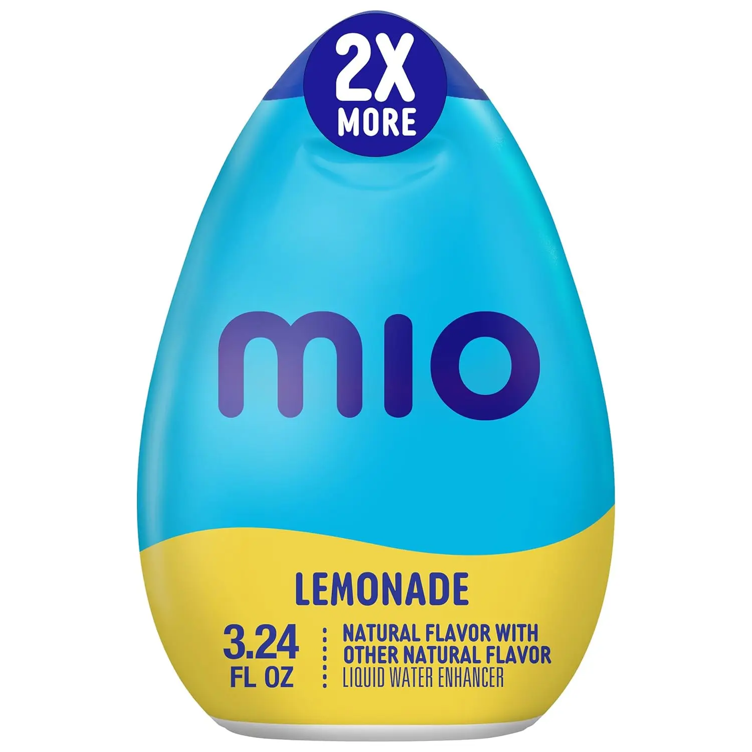 mio Lemonade Naturally Flavored with other natural flavor Liquid Water Enhancer, 3.24 fl oz Bottle – 3.2 Fl Oz (Pack of 1)