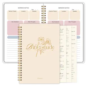 Bible Study Journal - Church Notes Journal - Soap Bible Study Notebook for Women - Bible Notebooks for Note Taking - Based Religious Gifts