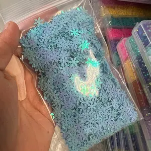 Fake Snow flakes crafts
