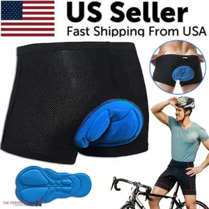 Men Women Cycling Shorts Bicycle Bike Underwear Pants with Sponge Gel 3D Padded Does not apply