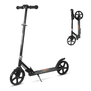 Nattork Foldable Kick Scooter for Ages 8+ with Versatile Handlebars, Portable Folding Commuting Scooter, Portable Folding Scooter