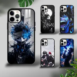 My Hero A-Academia D-Dabi Art Phone Case For iPhone 16 15 14 13 12 11 Pro Xs Max Mini Plus Celulares Hard Funda