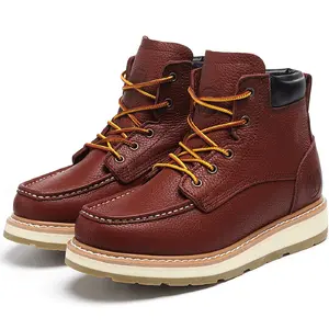 Men's Work Boots 6" Composite Toe / Soft Toe Electrical Hazard Protection | Durable | Comfortable