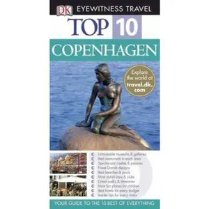 USED-Top 10 Copenhagen (Eyewitness Travel Guides) by Antonia Cunningham (Paperback)