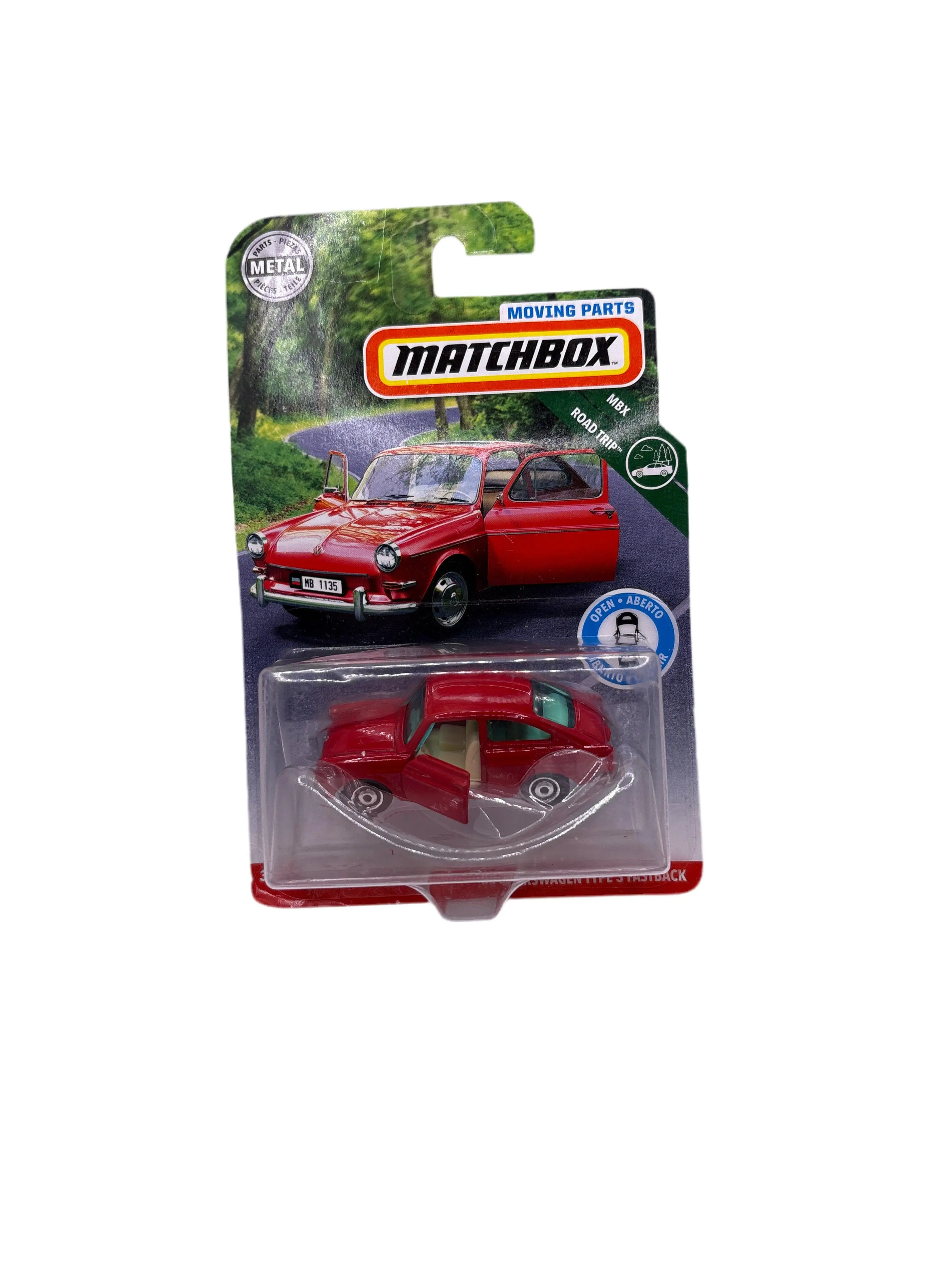 Matchbox 65 Volkswagen Type 3 Fastback Diecast Red