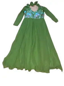 Sharara Gown with Belt - Elegant Design for Fashionable Wear Casual Womenswear